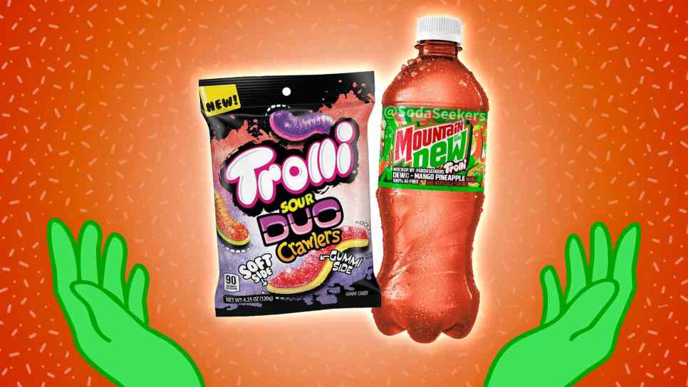 Mountain Dew x Trolli Mango-Pineapple Soda