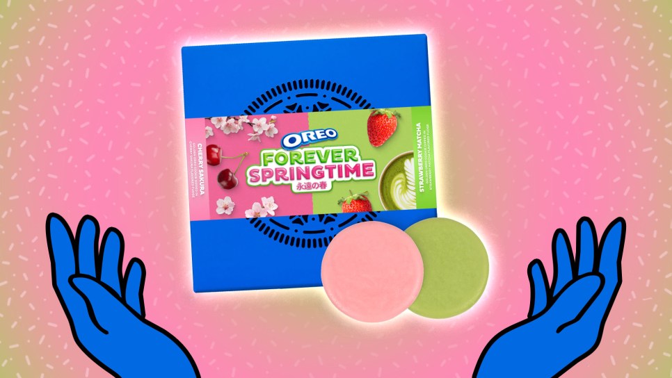 OREO Forever Springtime: Cherry Sakura and Strawberry Matcha