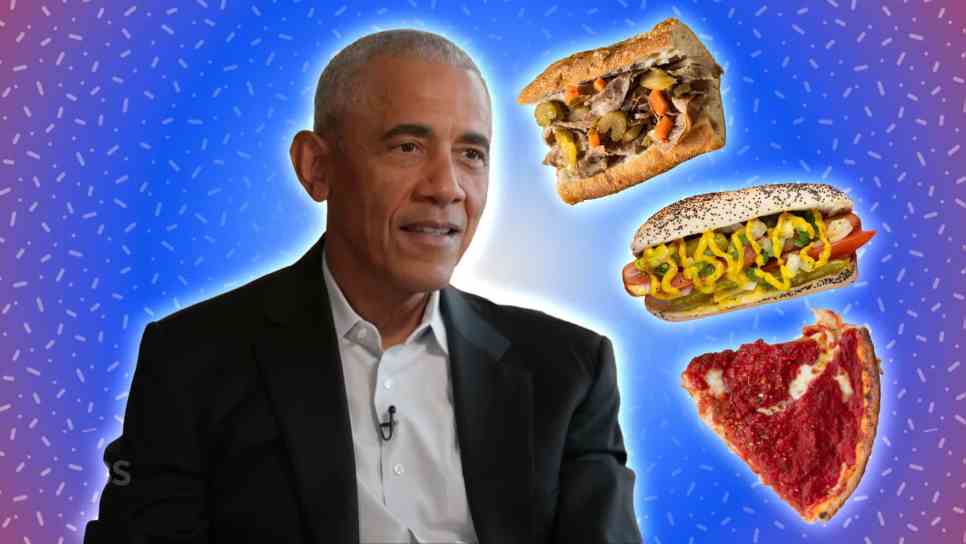 President Obama on Chicago Hot Dogs, Deep Dish and Tavern-Style Pizza, and Italian Beef