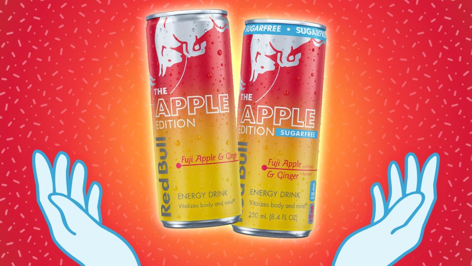 Red Bull Apple Edition: Fuji Apple & Ginger