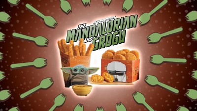 Grogu's Garlic Chicken Fries and Imperial Cheddar Ranch Tots