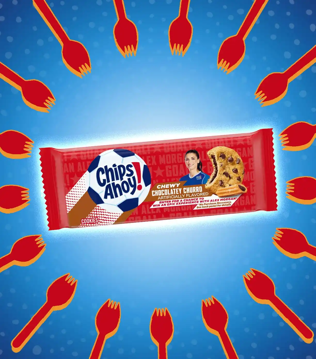 Chewy Chocolatey Churro Chips Ahoy Cookies
