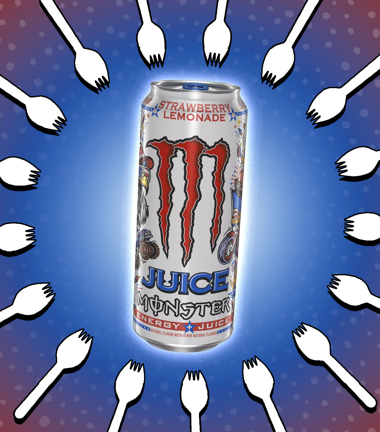 Juice Monster Strawberry Lemonade