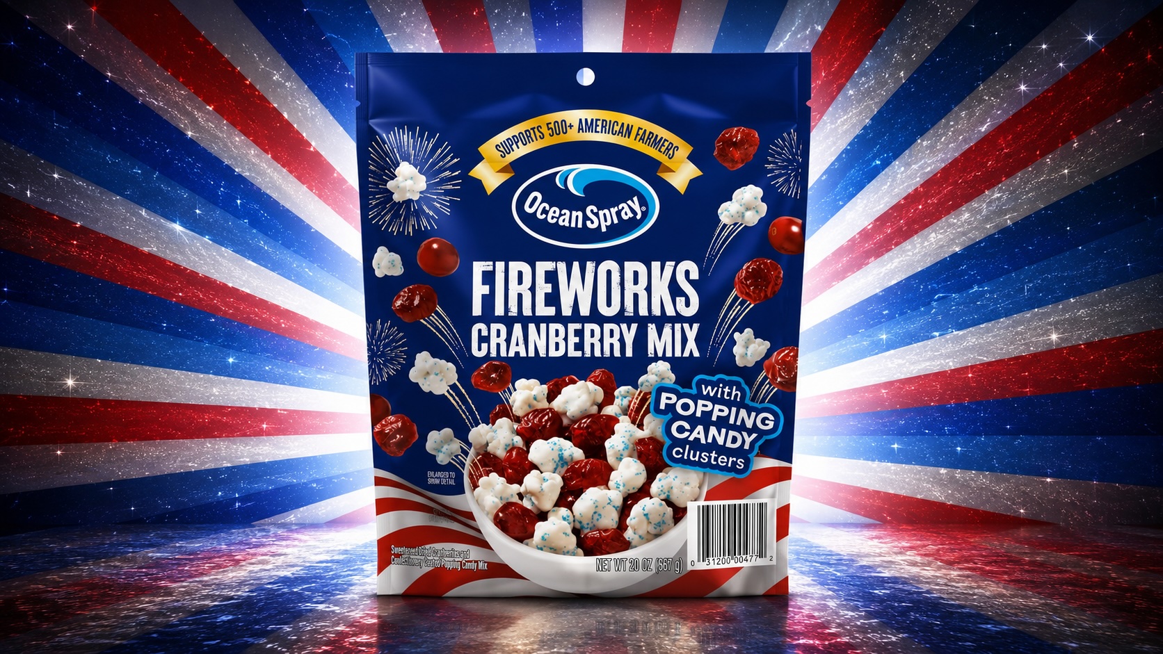 Sam Club Raisin Picture Ocean Spray's New Mix Combines Craisins With Popping Candies | Sporked ...