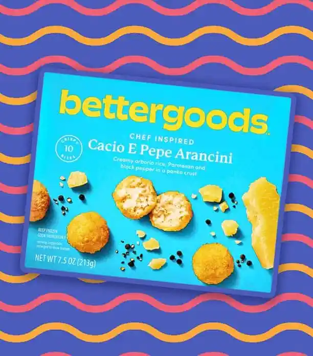 bettergoods cacio e pepe arancini review