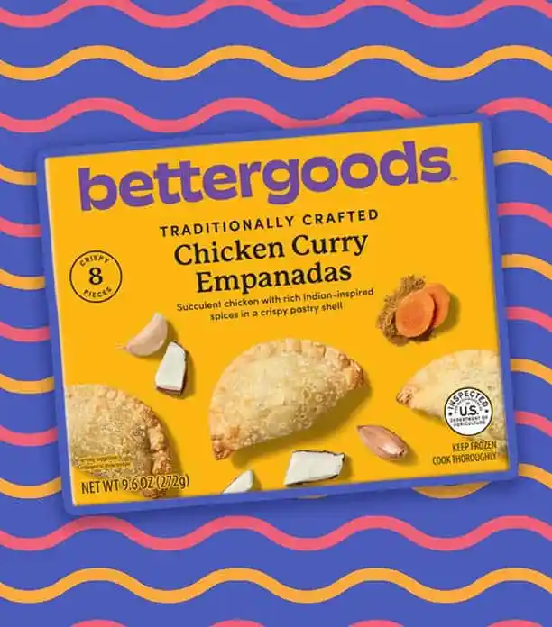 bettergoods chicken curry empanadas review