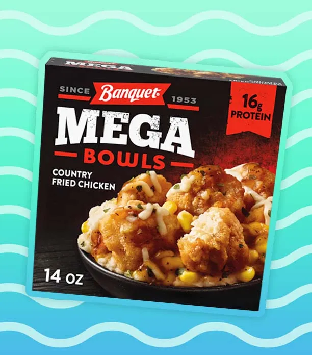 banquet mega bowls country fried chicken review