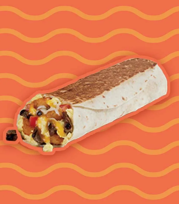 Grande Toasted Steak Breakfast Burrito 