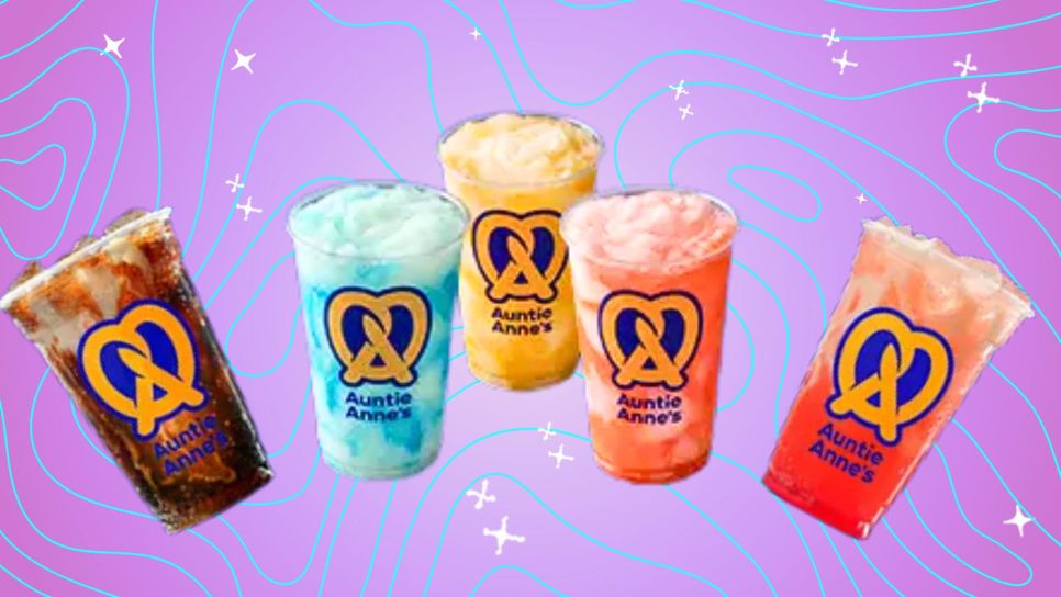 auntie anne's dirty soda menu