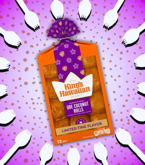 King’s Hawaiian Ube Coconut Rolls