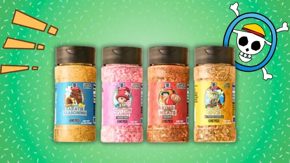 mccormick x one piece collab spices