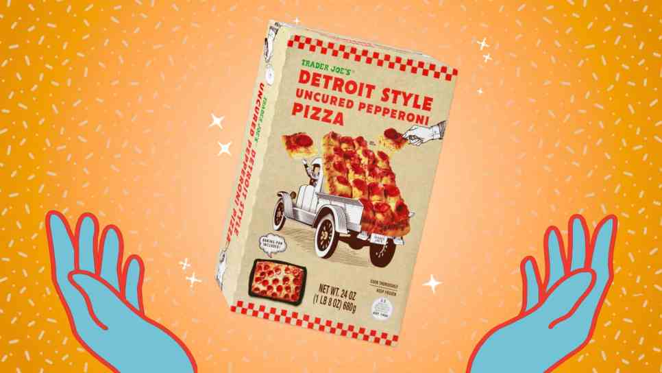 new trader joe's frozen detroit style pizza