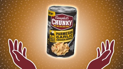 Campbell's Chunky x Buffalo Wild Wings Parmesan Garlic Chicken Noodle Soup