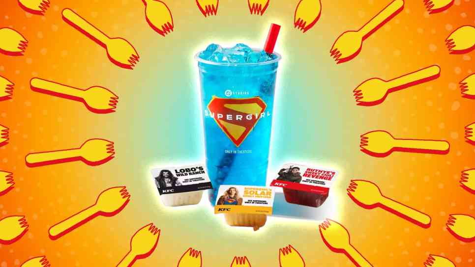 KFC X Supergirl Menu Items