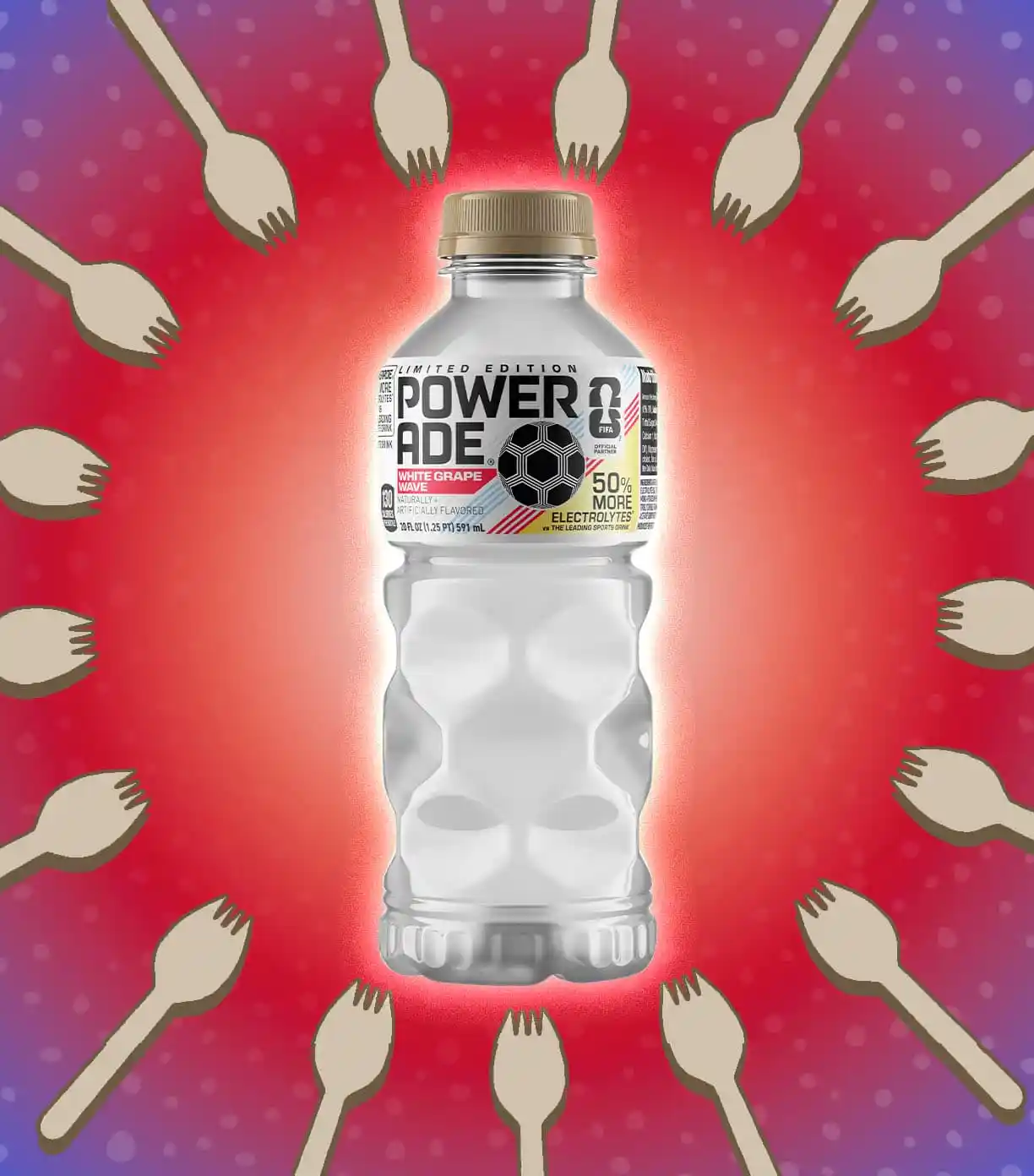 POWERADE White Grape Wave