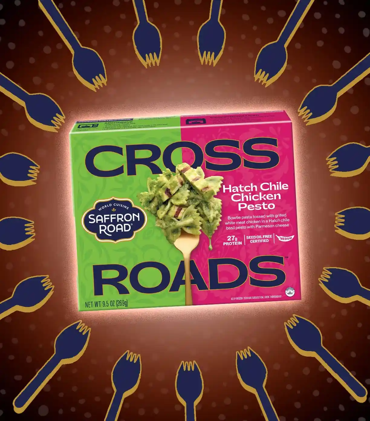 Saffron Road Crossroads - Hatch Chile Chicken Pesto