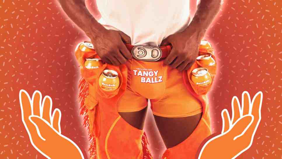 BuzzBallz Tropic Tang inside Twangy Chaps
