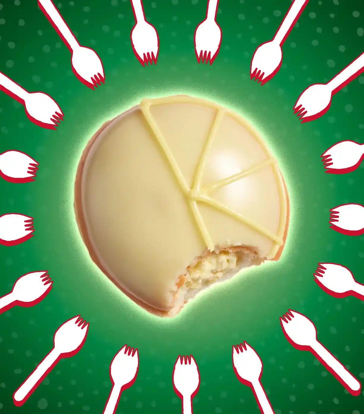 Girl Scouts Lemon-Up Krispy Kreme Donut