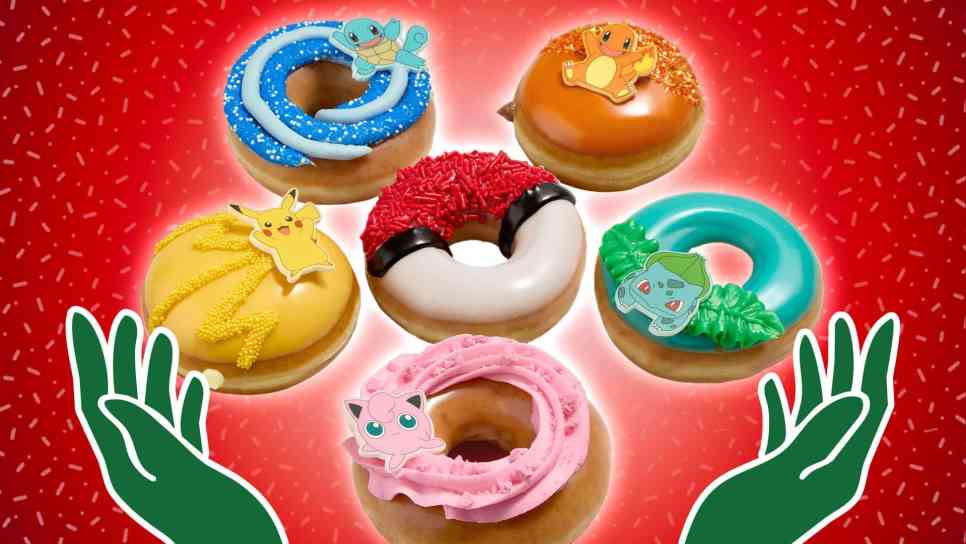 Krispy Kreme Pokémon Donuts