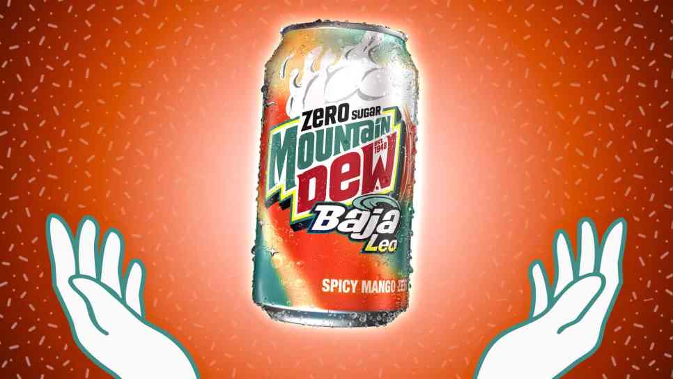 Mountain Dew Baja Leo Zero Sugar