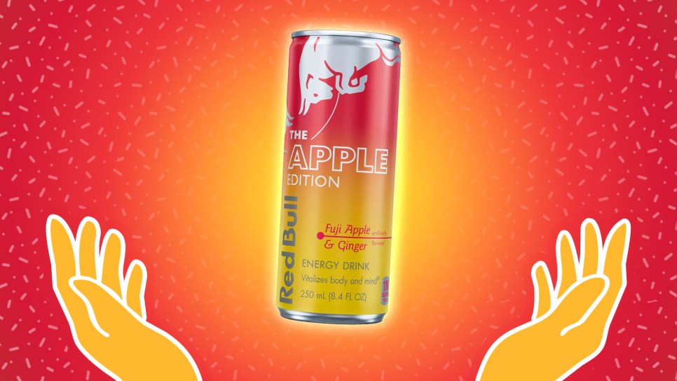 Red Bull Apple Edition: Fuji Apple & Ginger