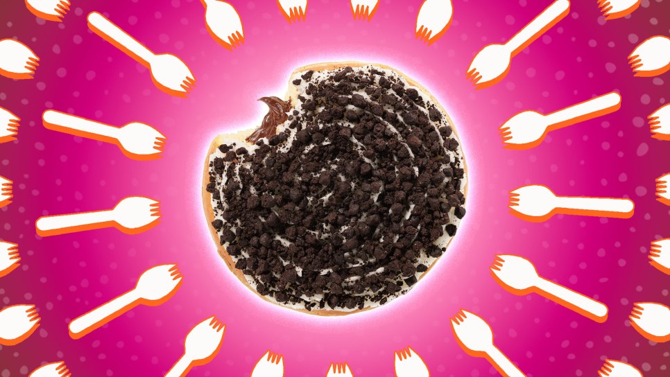 Dunkin Ice Cream Cake Donut