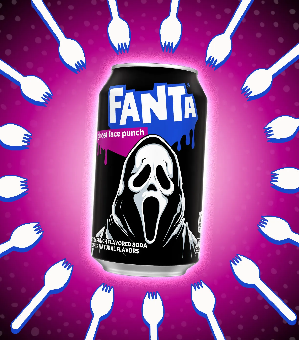 Fanta Ghost Face Punch