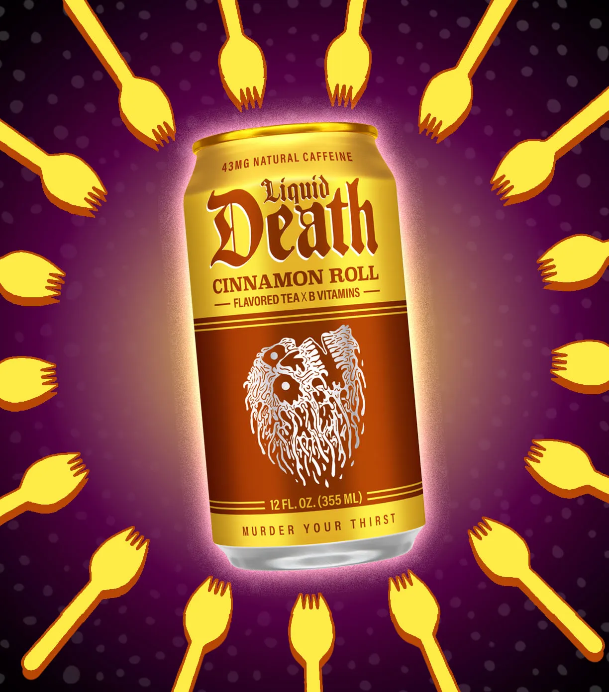 Liquid Death Cinnamon Roll Iced Tea