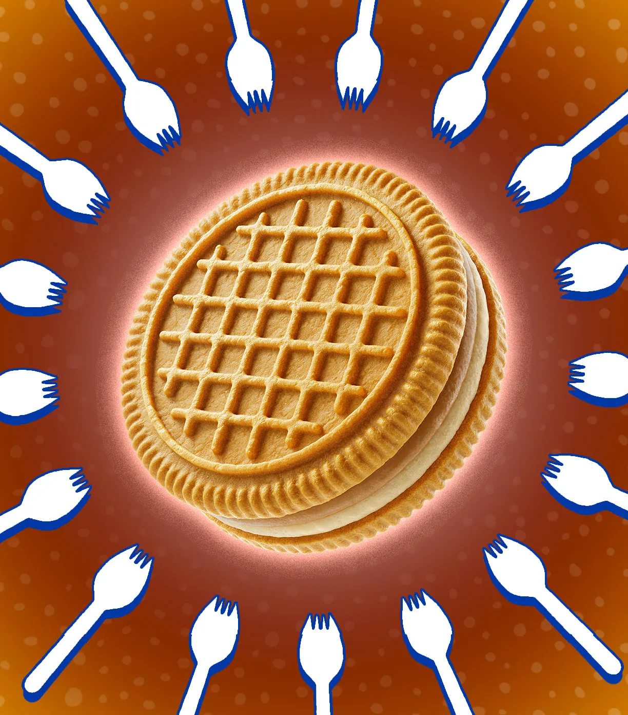 Chicken & Waffles OREO Cookies