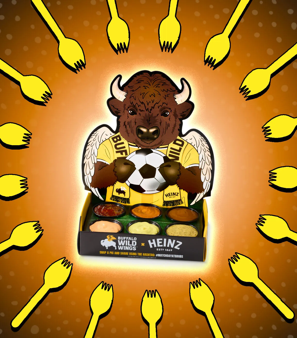Peri Peri Buffalo Wild Wings x Heinz Dipping Sauce