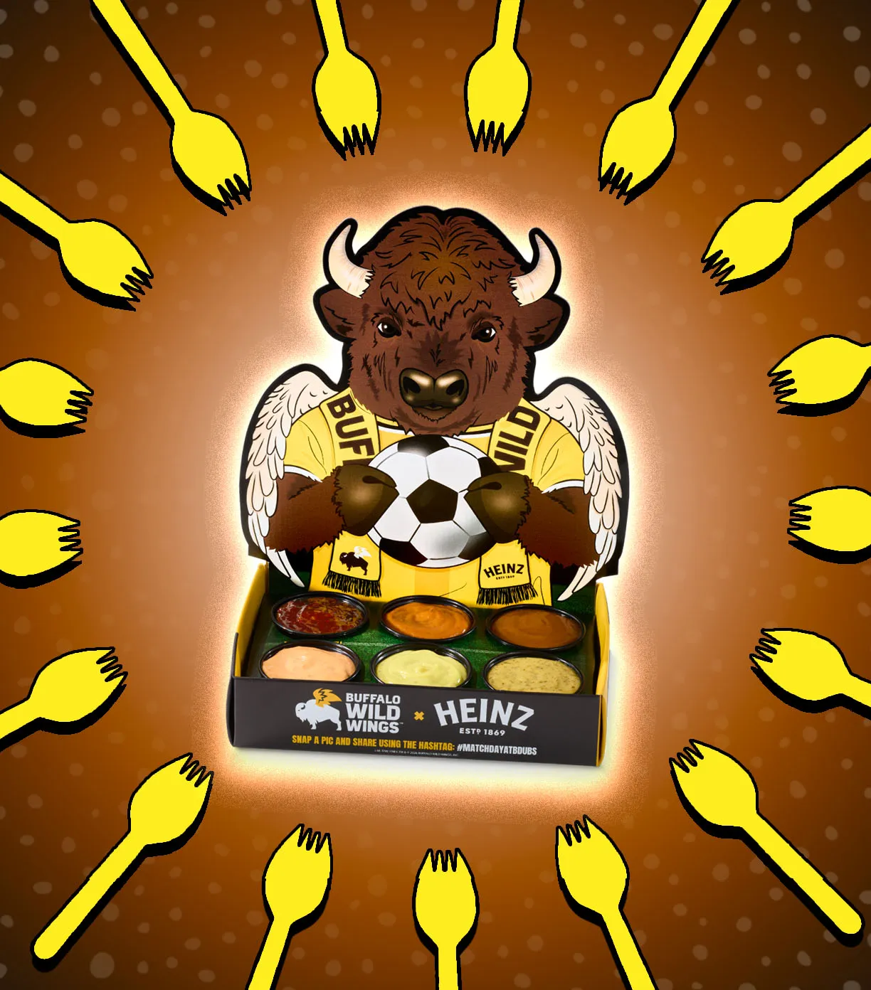 Sweet Curry Buffalo Wild Wings x Heinz Dipping Sauce