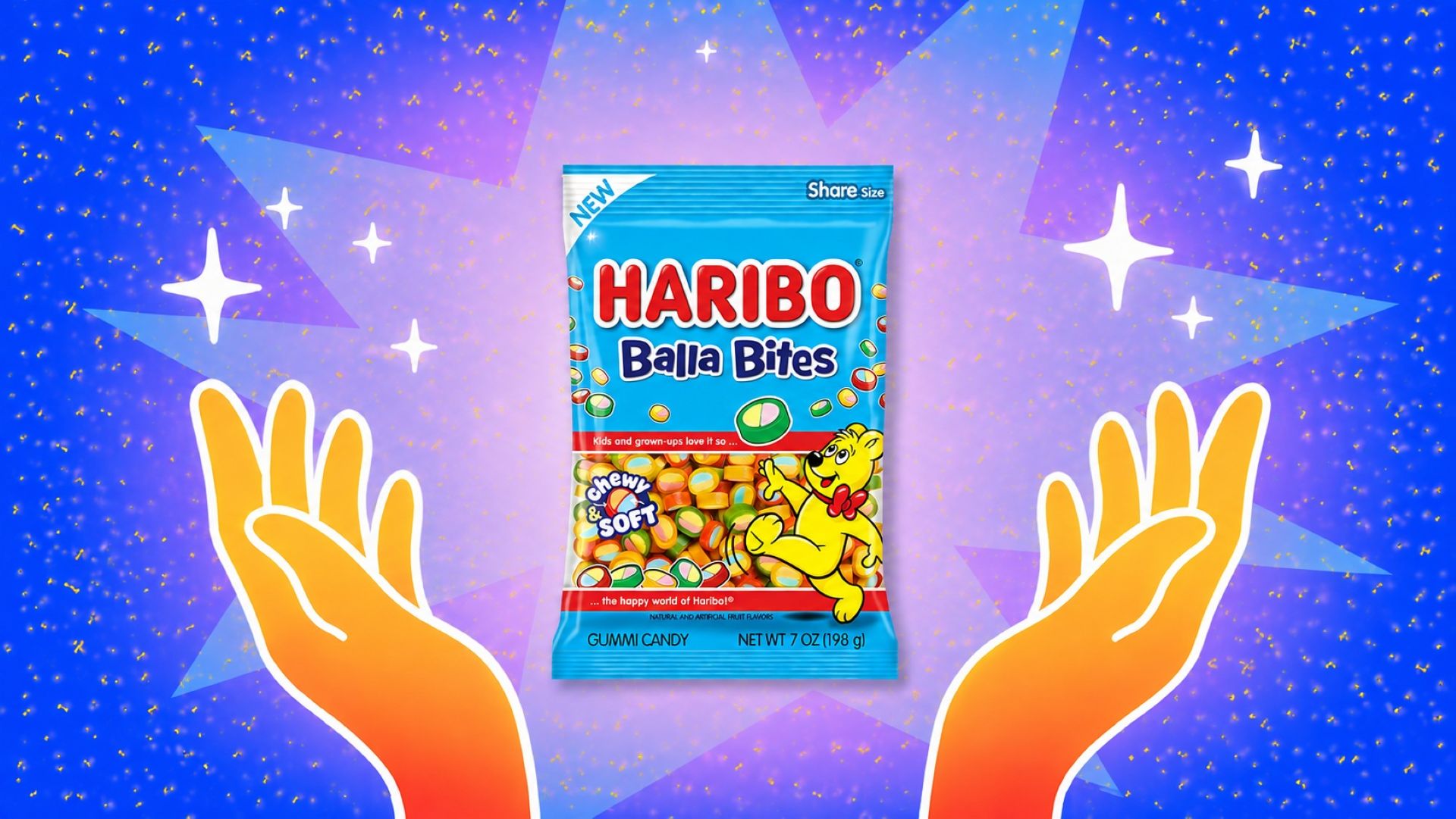 This New Haribo Candy Packs Three Flavors Into Two Textures | Sporked