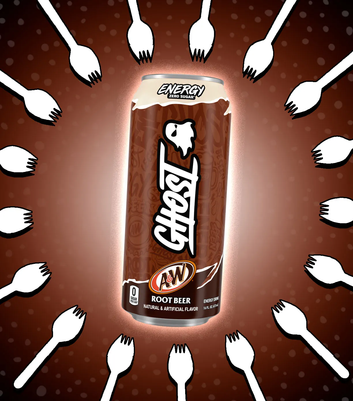 GHOST A&W Root Beer Energy