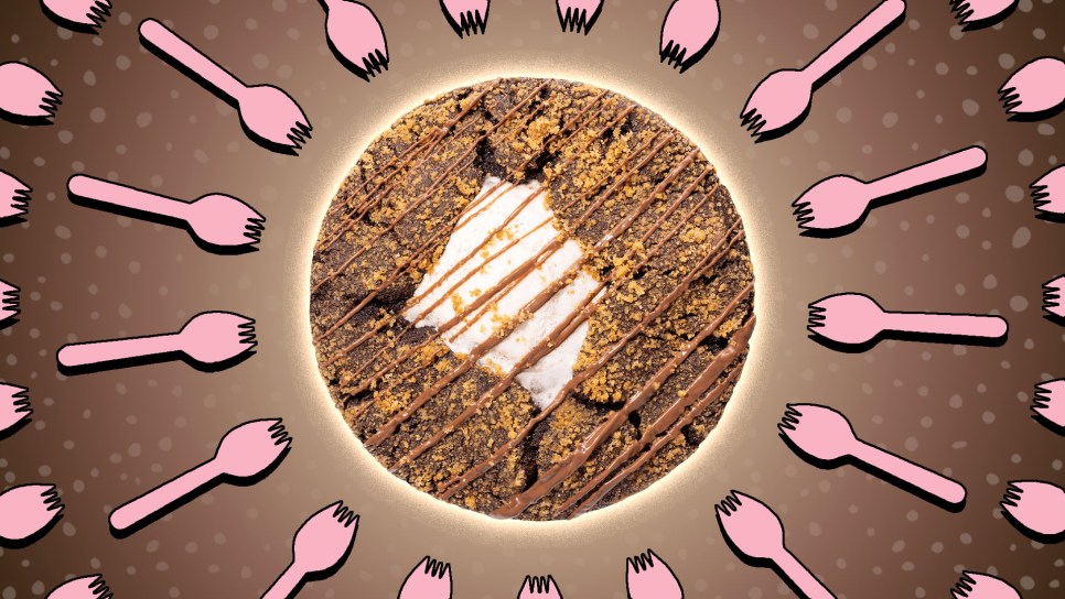 Midnight S'mores Crumbl Cookie