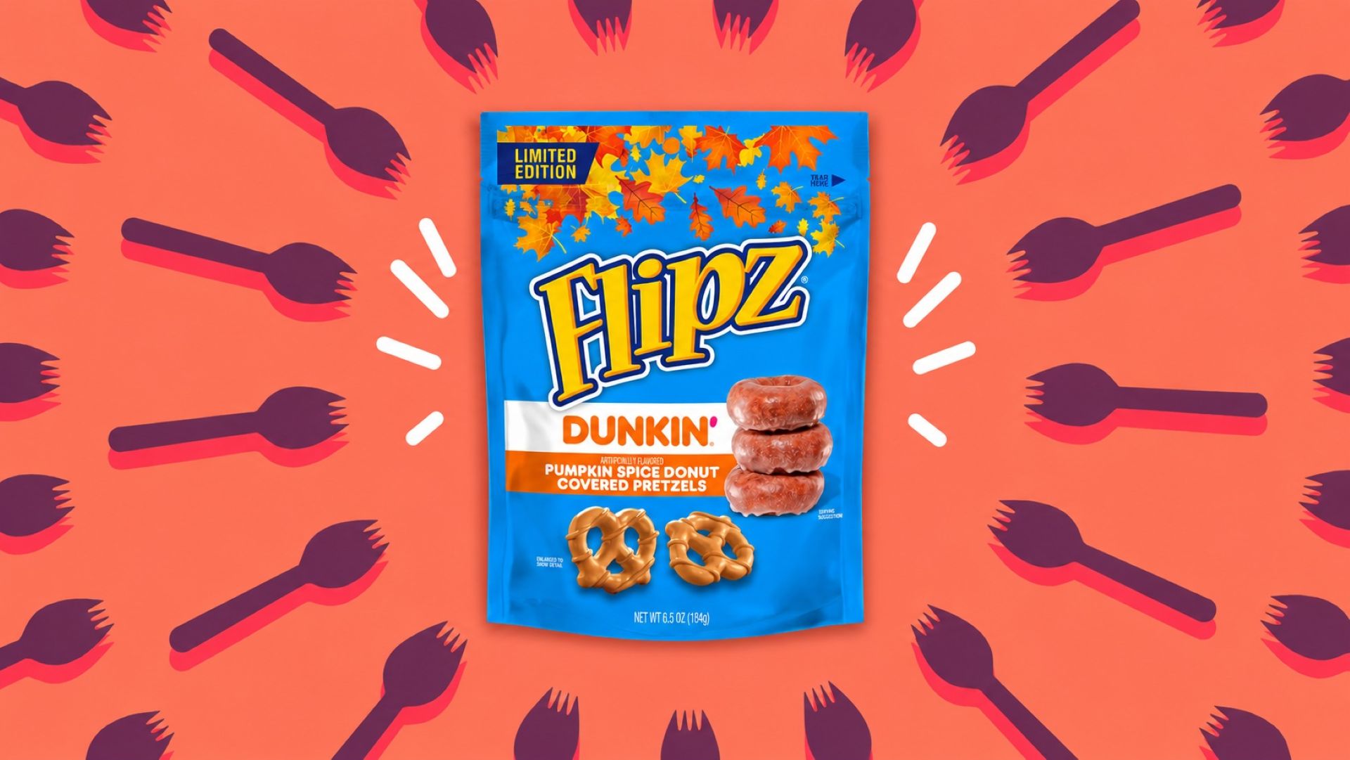 We Tried Flipz and Dunkin's New Pumpkin Spice Covered Pretzels