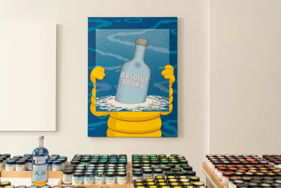 ABSOLUT X KAWS