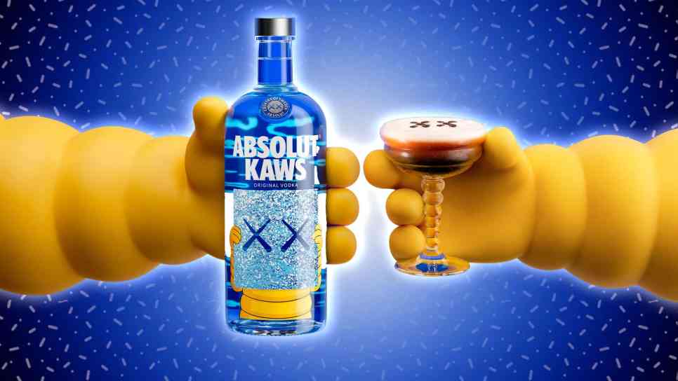 ABSOLUT KAWS Artist Edition Bottle