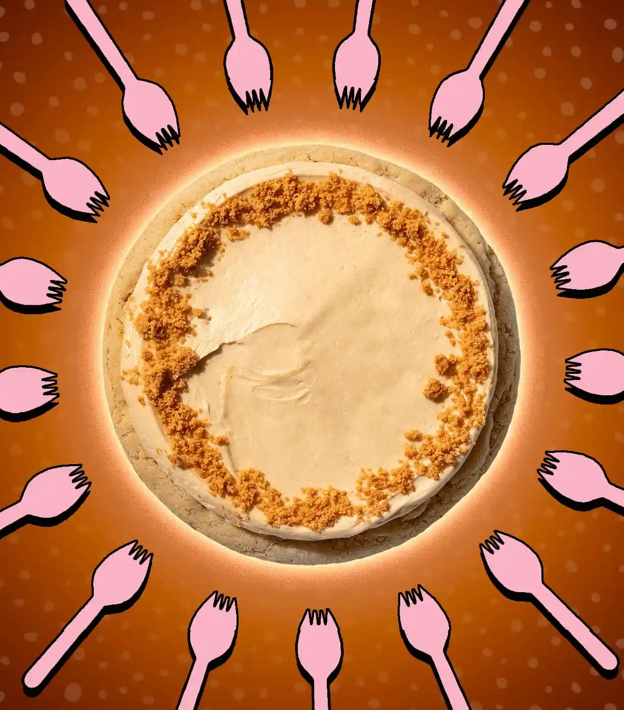 Biscoff Ice Cream Cake Crumbl Cookie