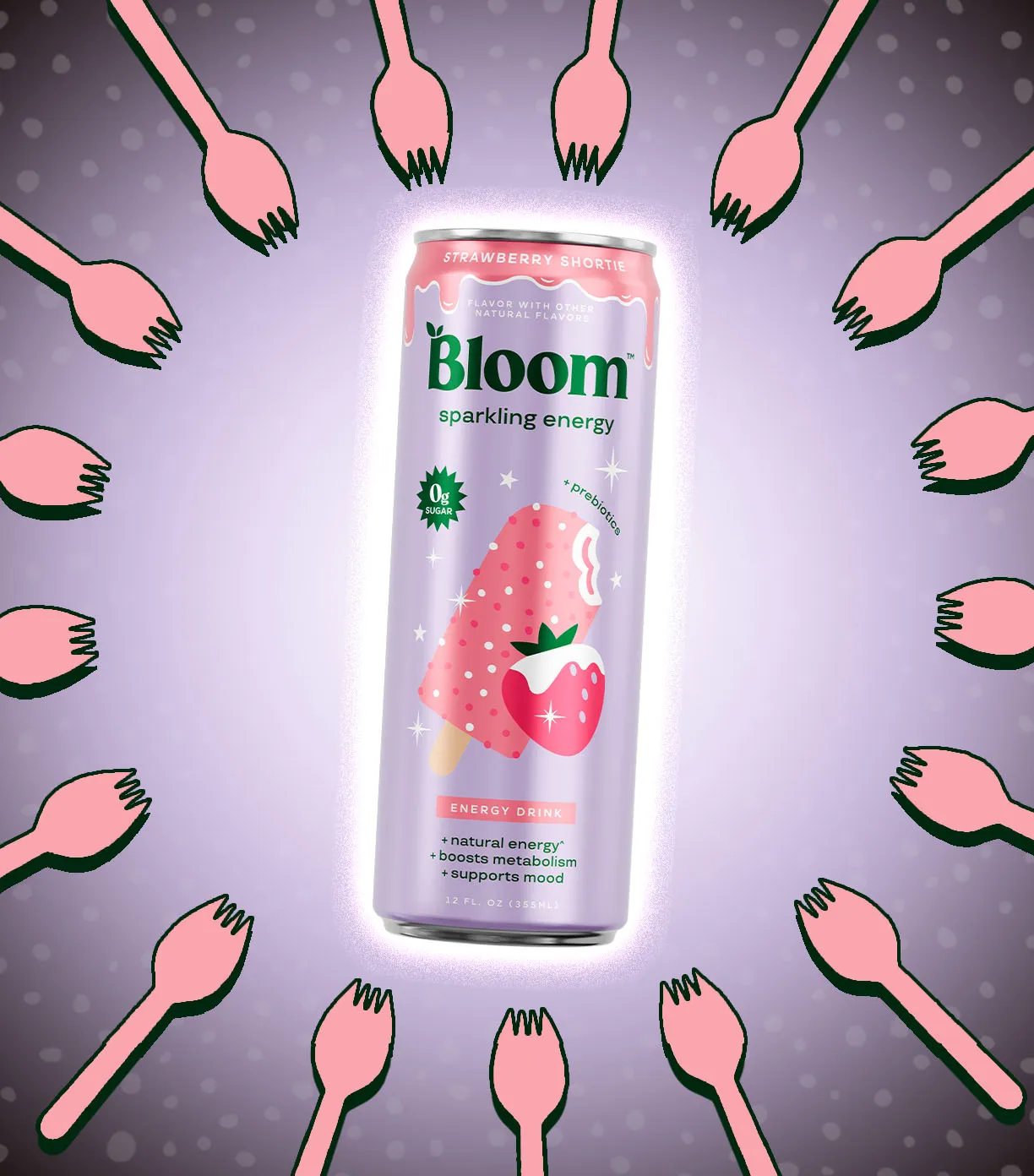 Bloom Strawberry Shortie Energy