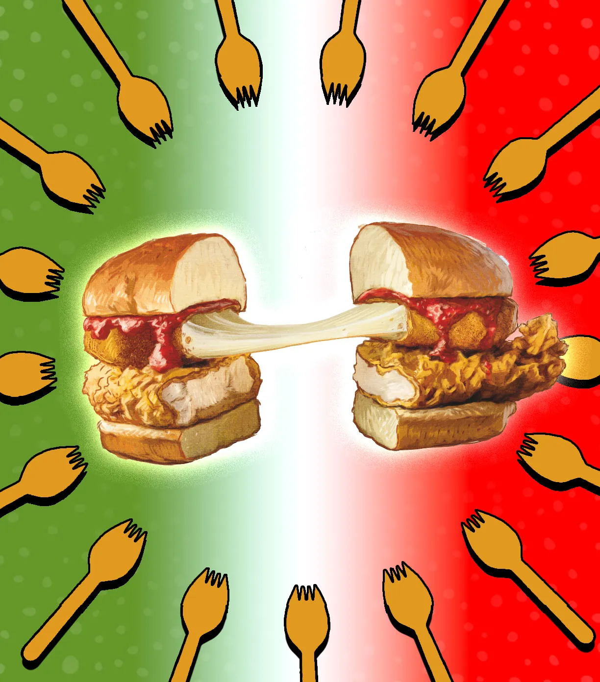 Chili's Chicken Parm Big Crispy Sandwich