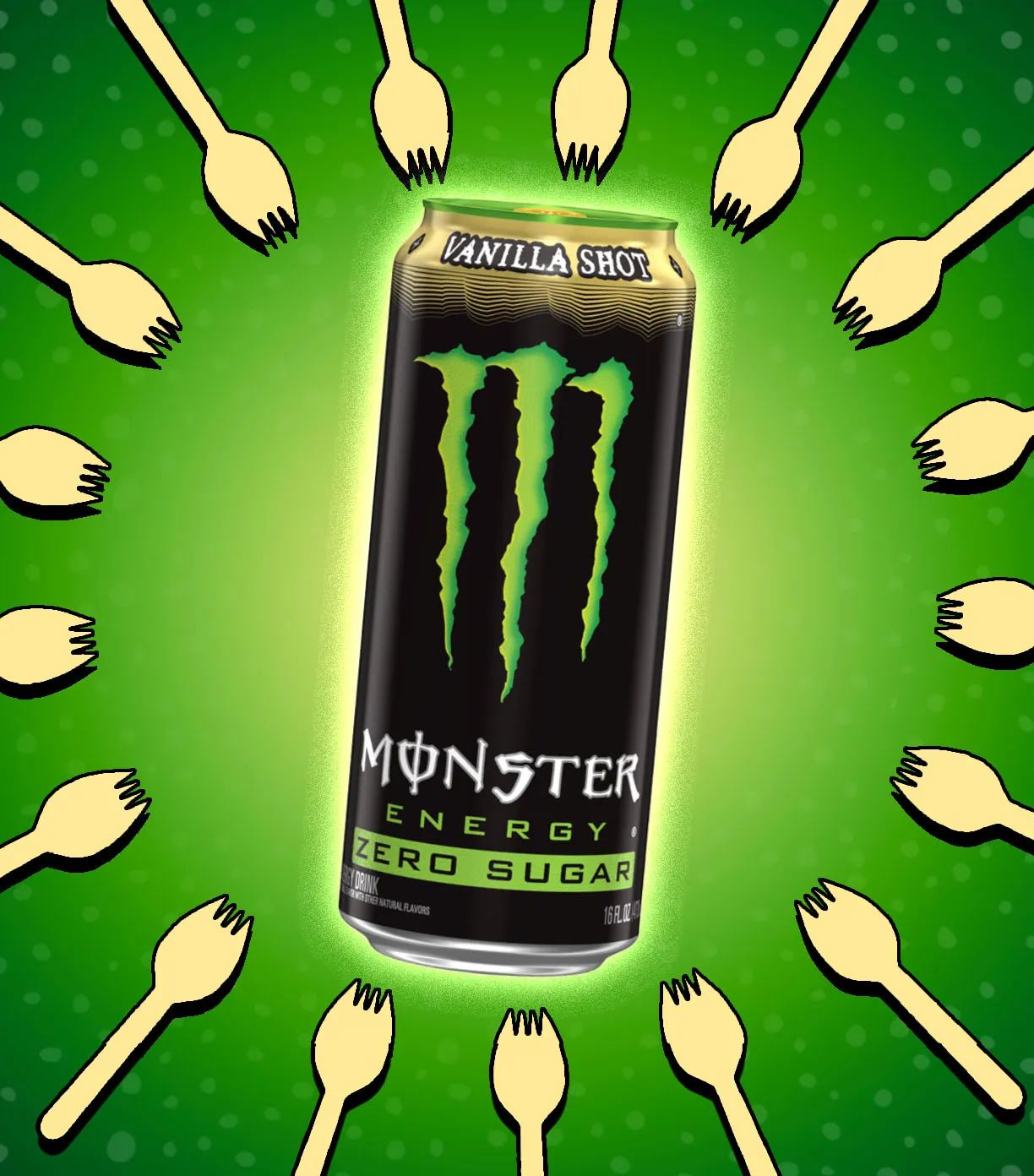Monster Energy Zero Sugar Vanilla Shot