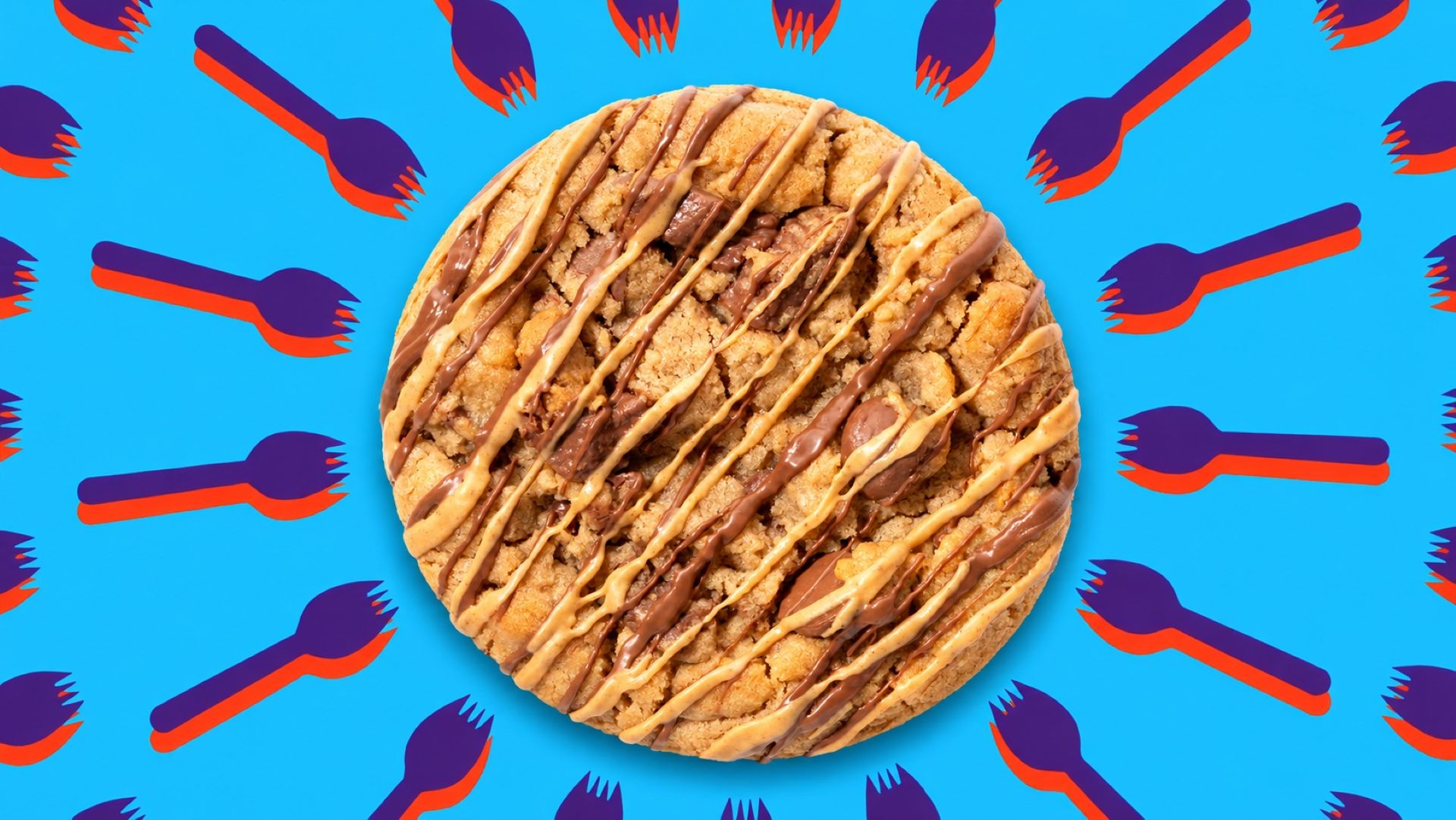 Crumbl Peanut Butter Cup Blondie Cookie