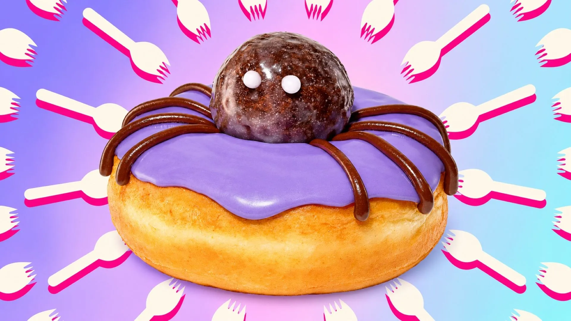 We Tried Dunkin’s Spider Donut & Were Pleasantly Surprised